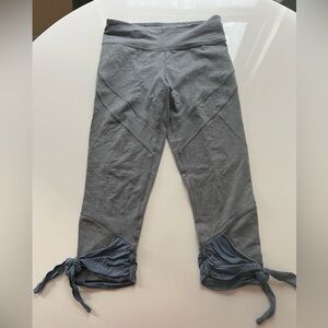 Gray Lululemon Wrap Leggings